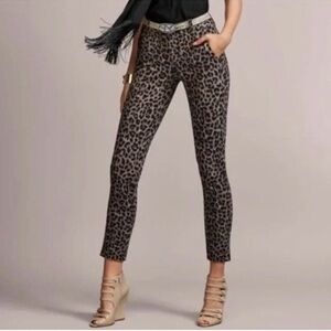 CAbi Animal Print Trousers